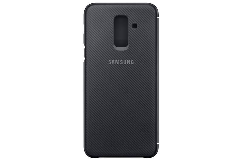 Pouzdro na mobil flipové Samsung Wallet Cover pro Galaxy A6 černé, Pouzdro, na, mobil, flipové, Samsung, Wallet, Cover, pro, Galaxy, A6, černé