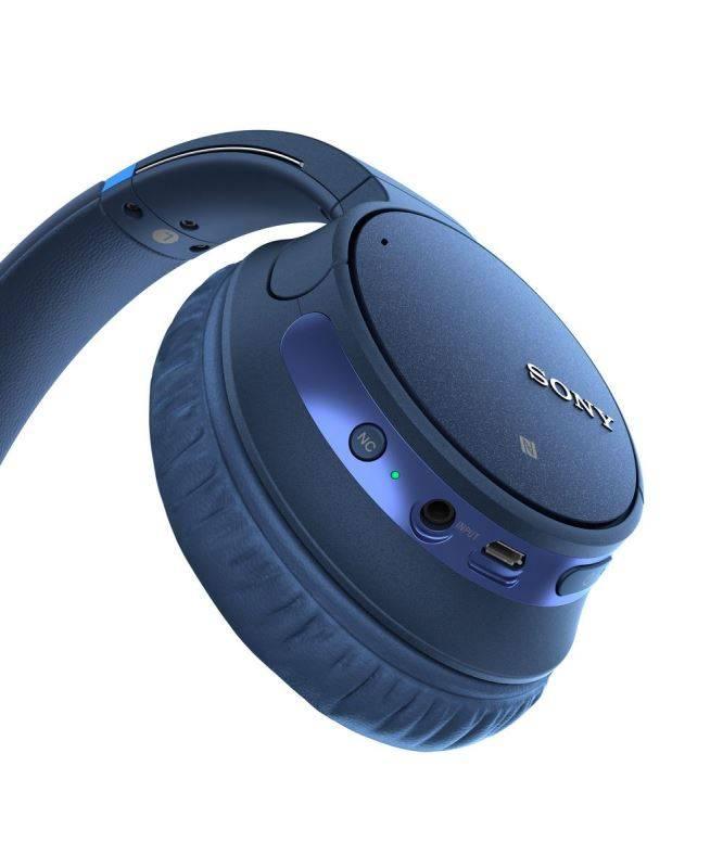 Sluchátka Sony WH-CH700NL modrá, Sluchátka, Sony, WH-CH700NL, modrá