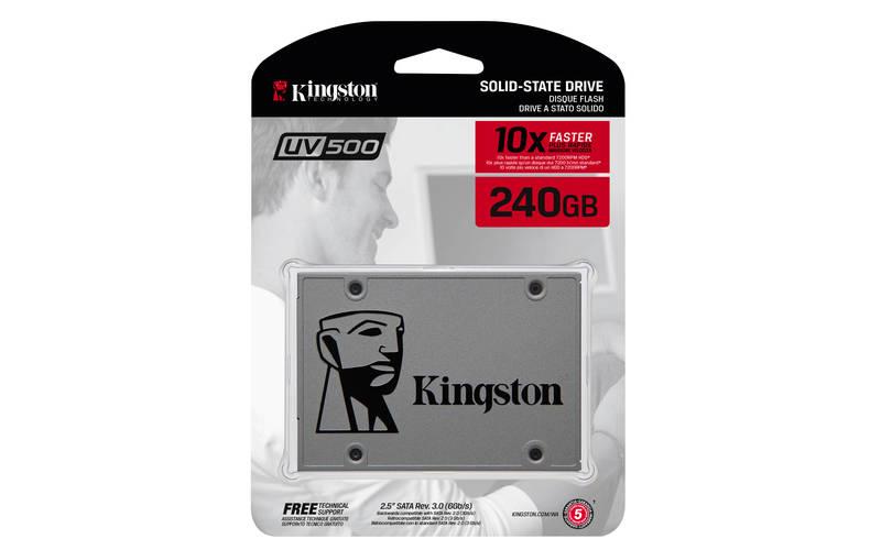 SSD Kingston UV500 240 GB 2.5'', SSD, Kingston, UV500, 240, GB, 2.5''
