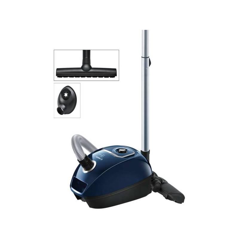 Vysavač podlahový Bosch Cosyy´y ProSilence BGLS4520 černý modrý, Vysavač, podlahový, Bosch, Cosyy´y, ProSilence, BGLS4520, černý, modrý