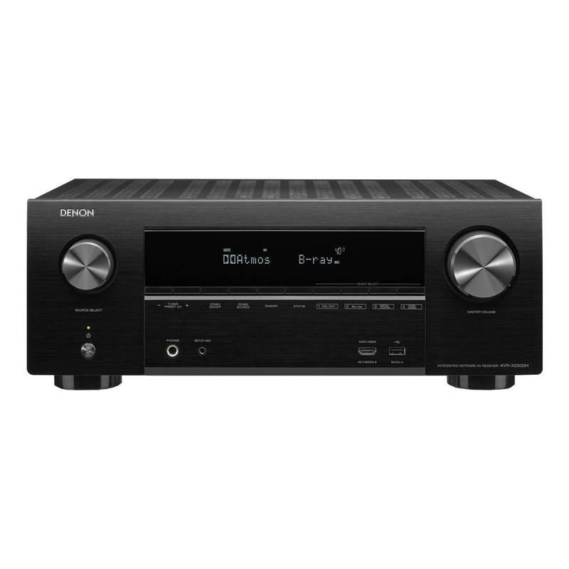 AV Receiver Denon AVR-X2500H černý, AV, Receiver, Denon, AVR-X2500H, černý