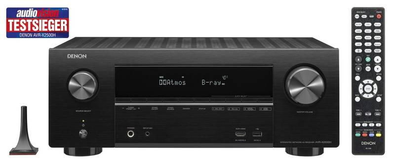 AV Receiver Denon AVR-X2500H černý, AV, Receiver, Denon, AVR-X2500H, černý