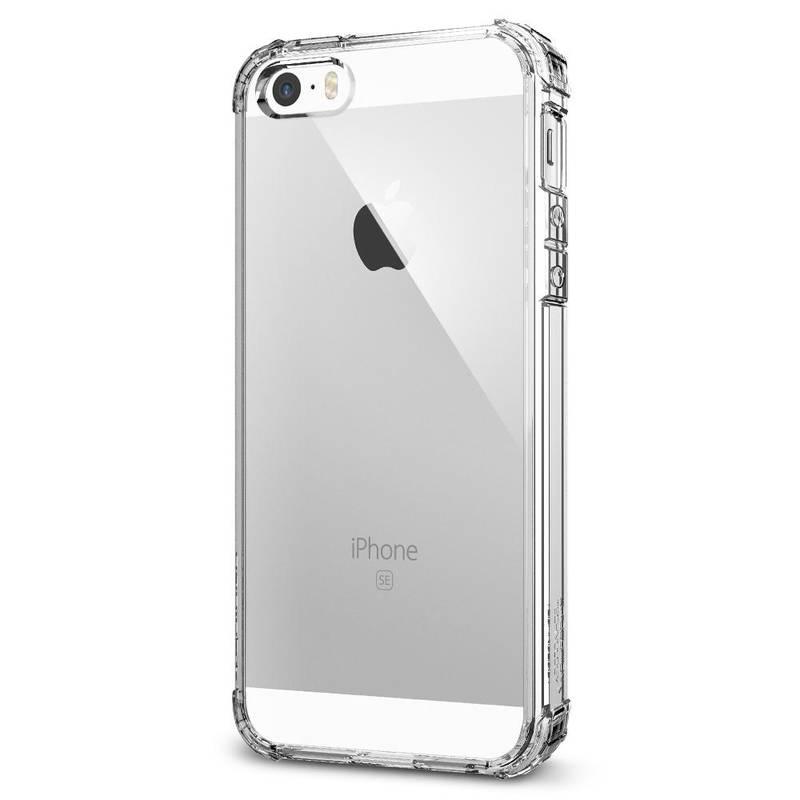 Kryt na mobil Spigen Crystal Shell pro Apple iPhone 5 5S 5SE průhledný, Kryt, na, mobil, Spigen, Crystal, Shell, pro, Apple, iPhone, 5, 5S, 5SE, průhledný