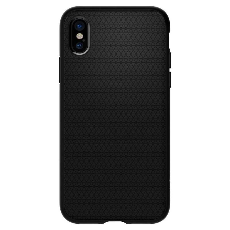 Kryt na mobil Spigen Liquid Air pro Apple iPhone X černý, Kryt, na, mobil, Spigen, Liquid, Air, pro, Apple, iPhone, X, černý