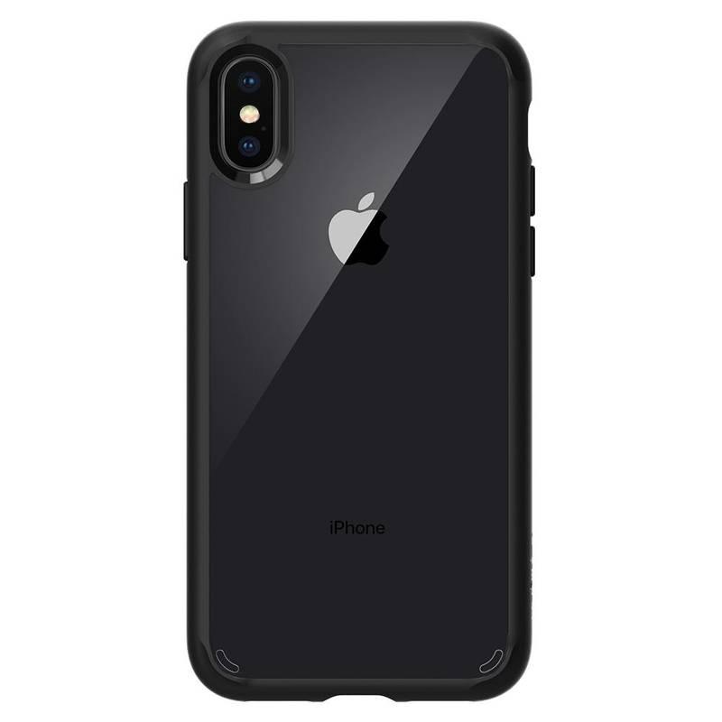 Kryt na mobil Spigen Ultra Hybrid pro Apple iPhone X černý