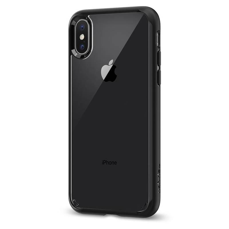 Kryt na mobil Spigen Ultra Hybrid pro Apple iPhone X černý, Kryt, na, mobil, Spigen, Ultra, Hybrid, pro, Apple, iPhone, X, černý