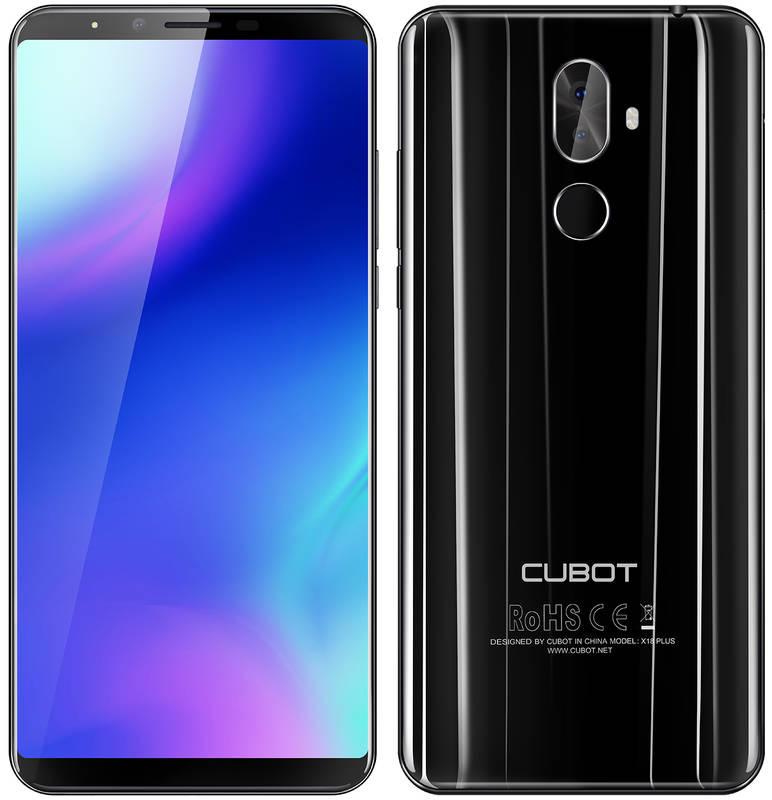 Mobilní telefon CUBOT X18 Plus černý, Mobilní, telefon, CUBOT, X18, Plus, černý