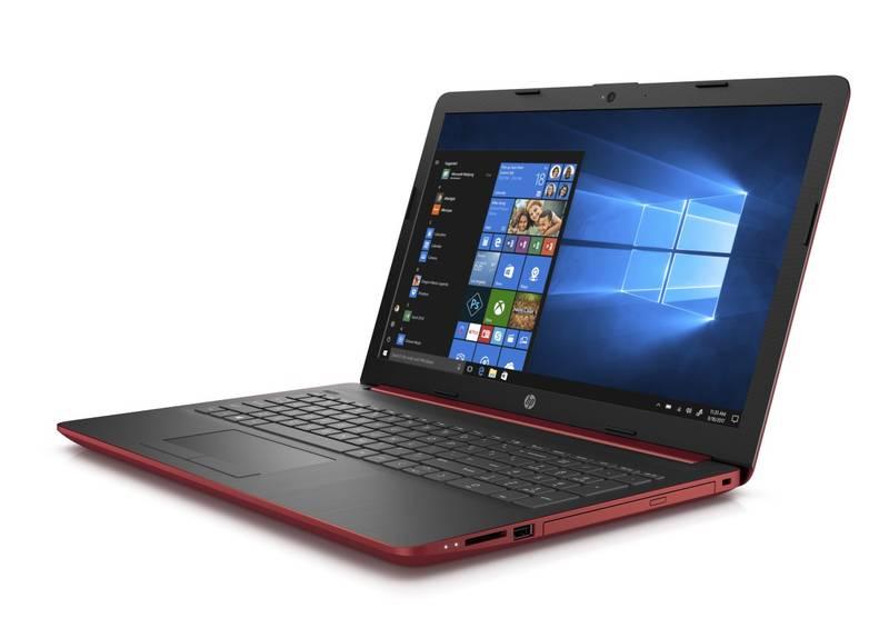 Notebook HP 15-db0035nc červený