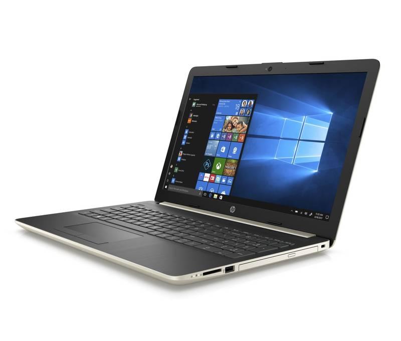 Notebook HP 15-db0038nc zlatý