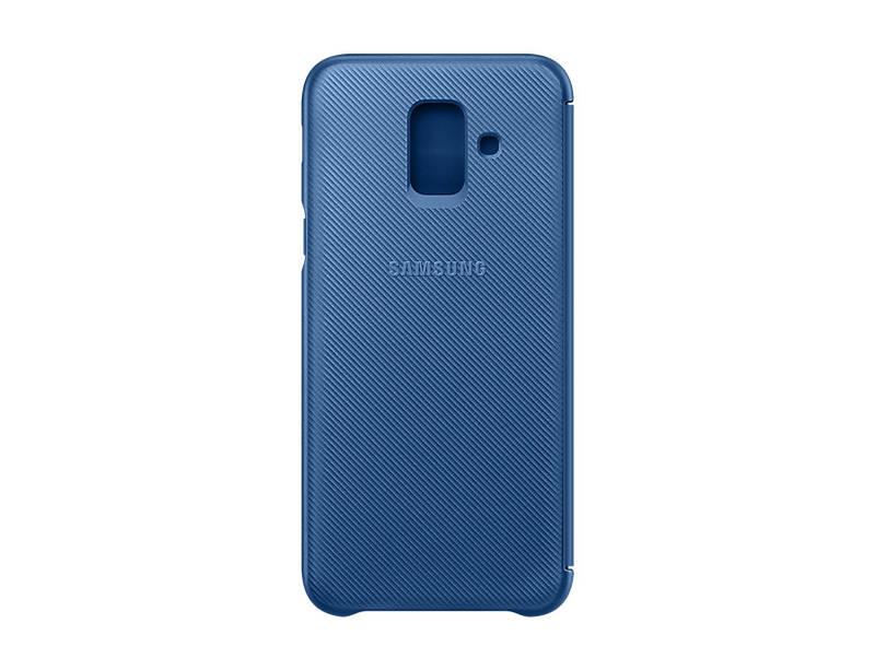 Pouzdro na mobil flipové Samsung Wallet Cover pro Galaxy A6 modré, Pouzdro, na, mobil, flipové, Samsung, Wallet, Cover, pro, Galaxy, A6, modré