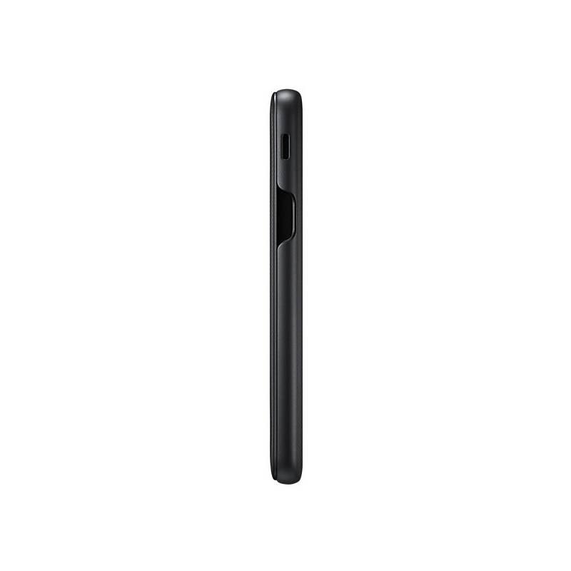 Pouzdro na mobil flipové Samsung Wallet Cover pro Galaxy J6 černé