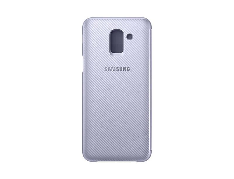 Pouzdro na mobil flipové Samsung Wallet Cover pro Galaxy J6 - levandulové, Pouzdro, na, mobil, flipové, Samsung, Wallet, Cover, pro, Galaxy, J6, levandulové
