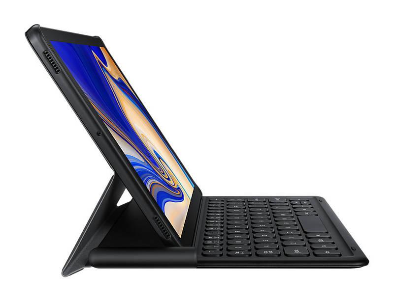 Pouzdro na tablet s klávesnicí Samsung pro Tab S4 černé, Pouzdro, na, tablet, s, klávesnicí, Samsung, pro, Tab, S4, černé