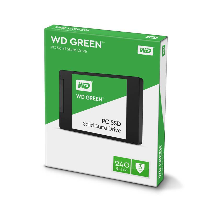 SSD Western Digital Green 2.5'', 240GB, SATA 600, 7mm, 3D NAND, SSD, Western, Digital, Green, 2.5'', 240GB, SATA, 600, 7mm, 3D, NAND
