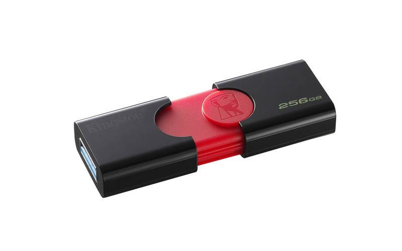 USB Flash Kingston DataTraveler 106 256GB černý červený