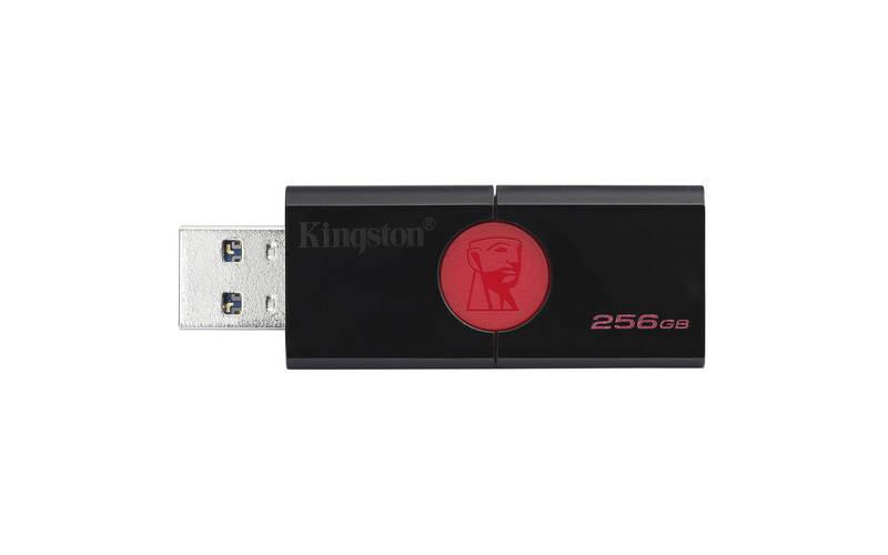 USB Flash Kingston DataTraveler 106 256GB černý červený