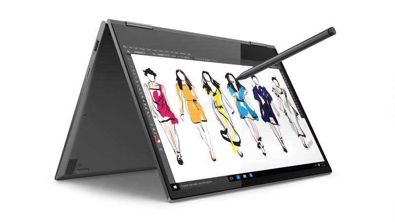 Notebook Lenovo YOGA 730-13IKB šedý, Notebook, Lenovo, YOGA, 730-13IKB, šedý