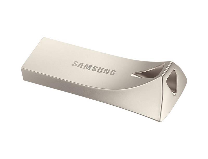 USB Flash Samsung Bar Plus 128GB stříbrný