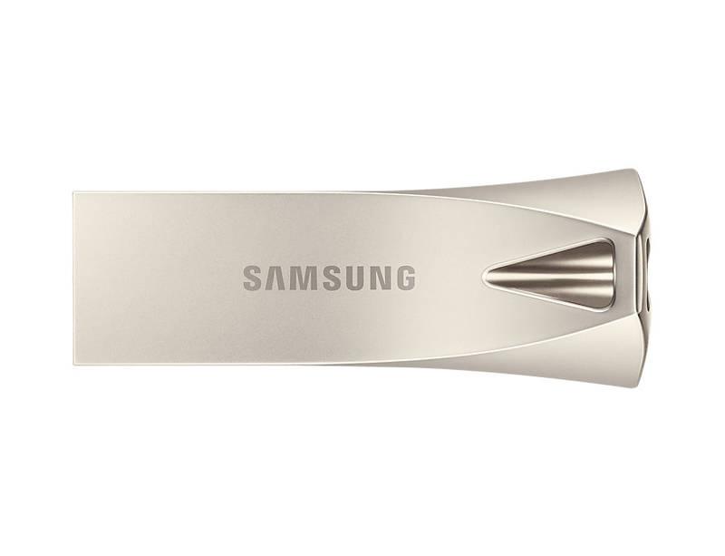 USB Flash Samsung Bar Plus 64GB stříbrný, USB, Flash, Samsung, Bar, Plus, 64GB, stříbrný