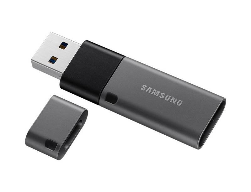 USB Flash Samsung Duo Plus 32GB USB-C černý, USB, Flash, Samsung, Duo, Plus, 32GB, USB-C, černý