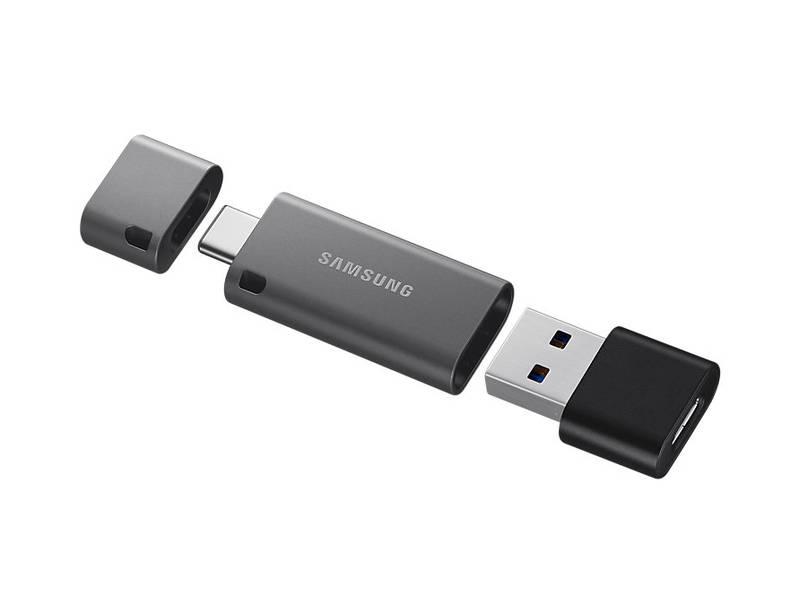 USB Flash Samsung Duo Plus 64GB USB-C černý