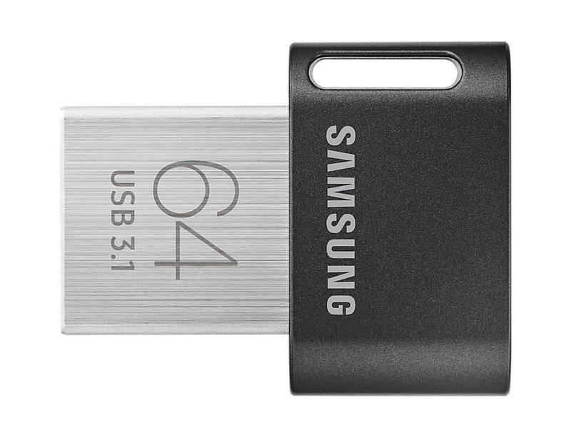 USB Flash Samsung Fit Plus 64GB černý, USB, Flash, Samsung, Fit, Plus, 64GB, černý