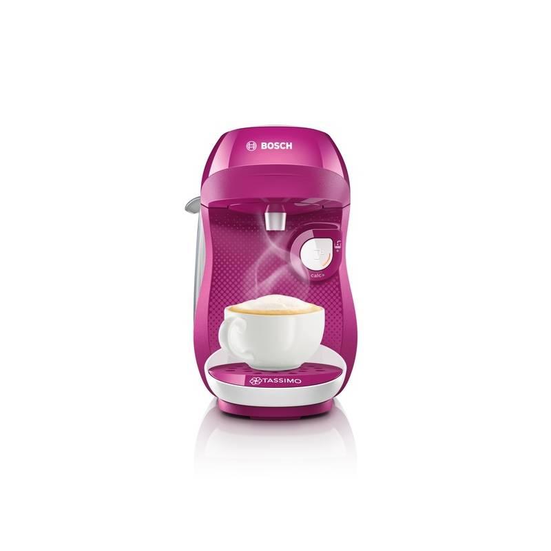 Espresso Bosch Tassimo Happy TAS1001 bílé fialové