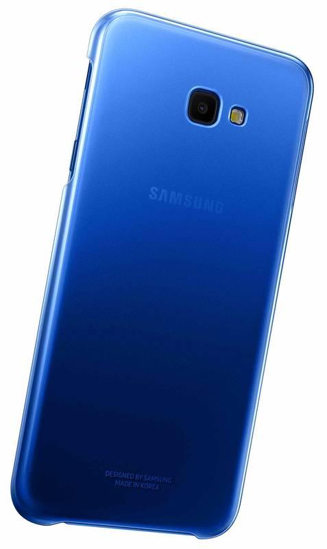 Kryt na mobil Samsung Gradation cover pro J4 modrý