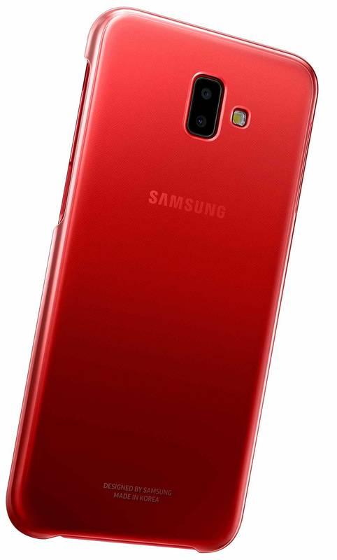 Kryt na mobil Samsung Gradation cover pro J6 červený