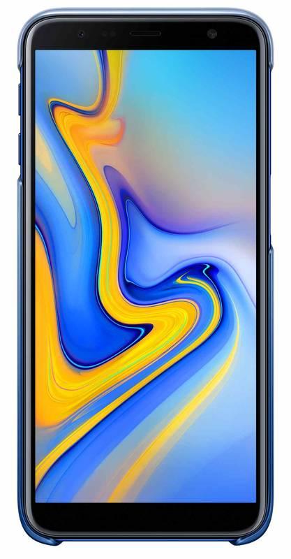 Kryt na mobil Samsung Gradation cover pro J6 modrý