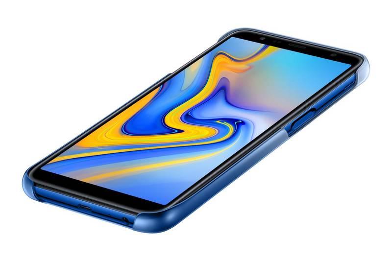 Kryt na mobil Samsung Gradation cover pro J6 modrý