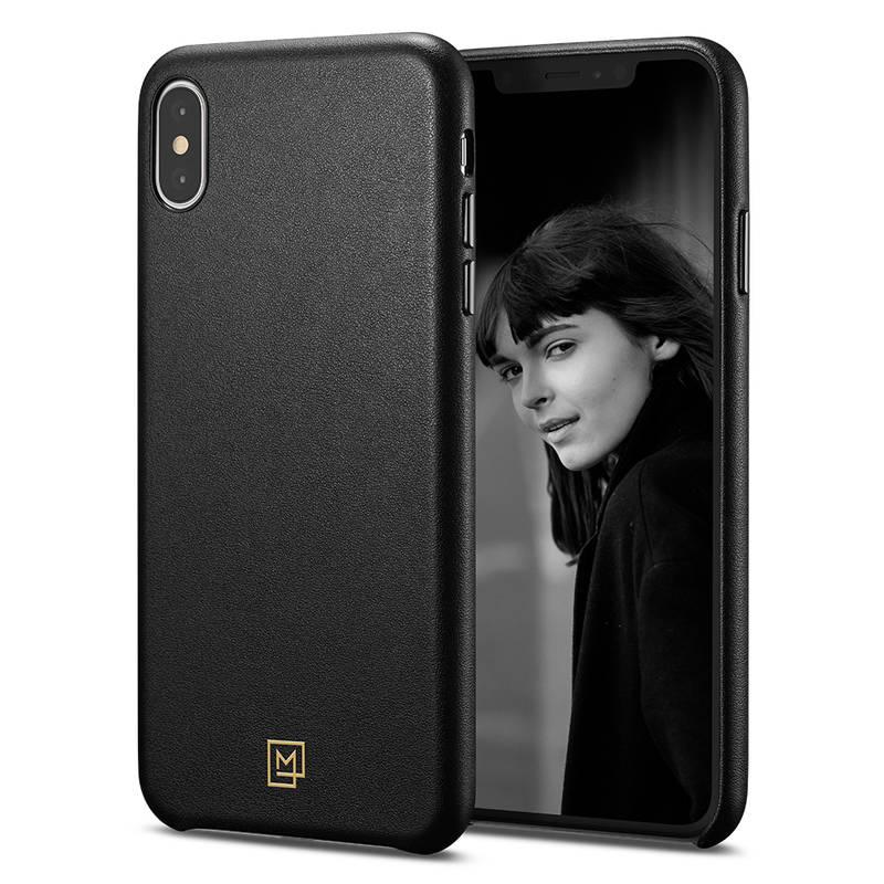 Kryt na mobil Spigen La Manon Calin pro Apple iPhone Xs Max černý