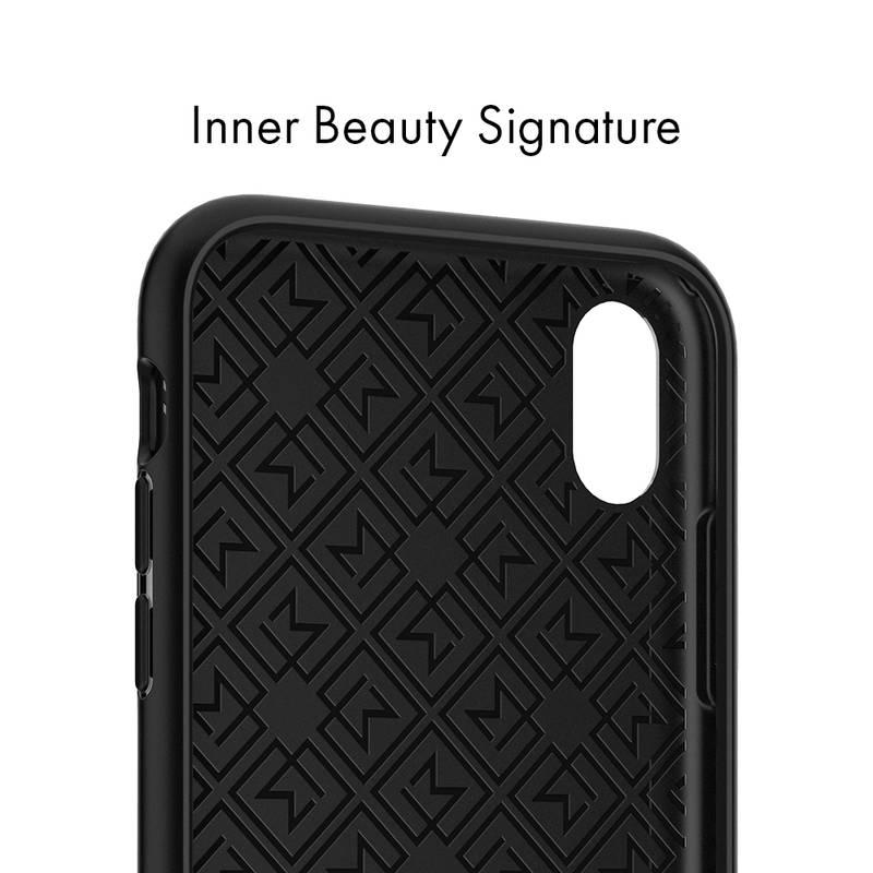 Kryt na mobil Spigen La Manon Classy pro Apple iPhone XR černý