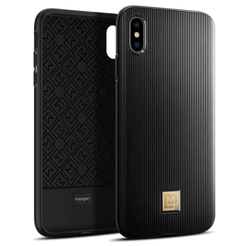 Kryt na mobil Spigen La Manon Classy pro Apple iPhone Xs Max černý