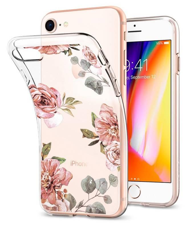 Kryt na mobil Spigen Liquid Crystal Aquarelle pro Apple iPhone 8 7 - růže, Kryt, na, mobil, Spigen, Liquid, Crystal, Aquarelle, pro, Apple, iPhone, 8, 7, růže