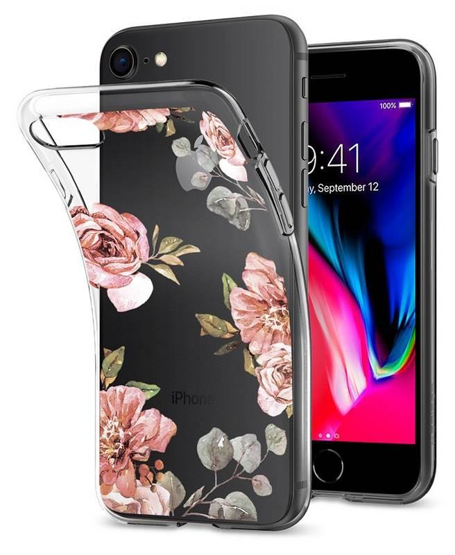 Kryt na mobil Spigen Liquid Crystal Aquarelle pro Apple iPhone 8 7 - růže, Kryt, na, mobil, Spigen, Liquid, Crystal, Aquarelle, pro, Apple, iPhone, 8, 7, růže