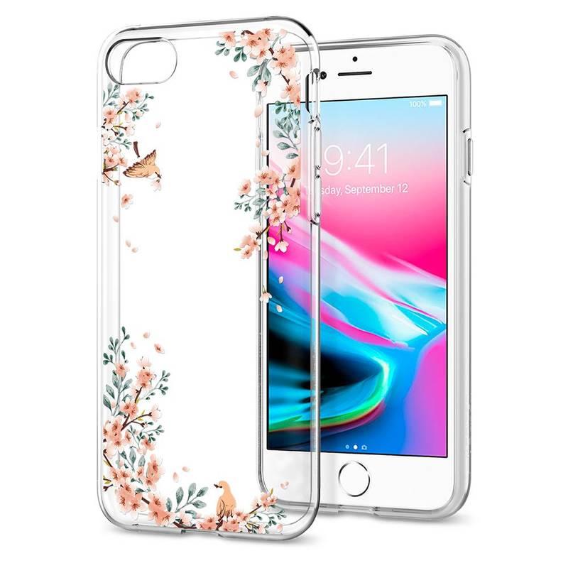 Kryt na mobil Spigen Liquid Crystal Blossom pro Apple iPhone 8 7 - příroda, Kryt, na, mobil, Spigen, Liquid, Crystal, Blossom, pro, Apple, iPhone, 8, 7, příroda