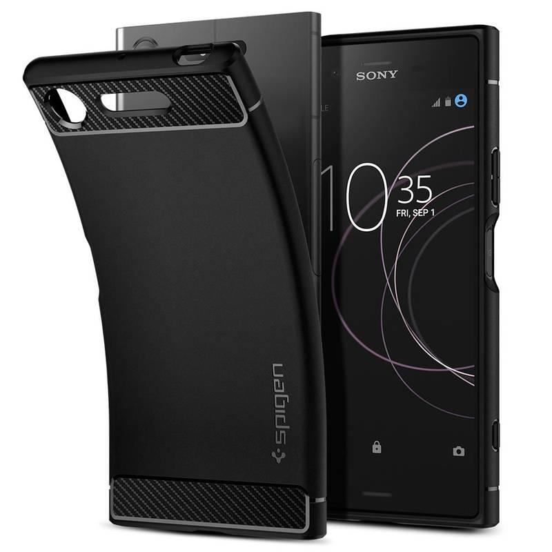 Kryt na mobil Spigen Rugged Armor pro Sony Xperia XZ1 černý, Kryt, na, mobil, Spigen, Rugged, Armor, pro, Sony, Xperia, XZ1, černý