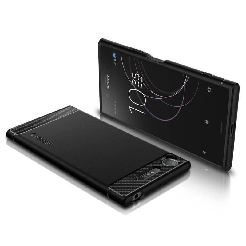 Kryt na mobil Spigen Rugged Armor pro Sony Xperia XZ1 černý, Kryt, na, mobil, Spigen, Rugged, Armor, pro, Sony, Xperia, XZ1, černý