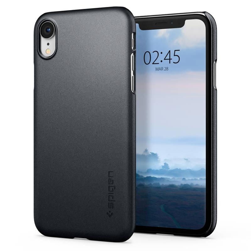 Kryt na mobil Spigen Thin Fit pro Apple iPhone XR šedý, Kryt, na, mobil, Spigen, Thin, Fit, pro, Apple, iPhone, XR, šedý