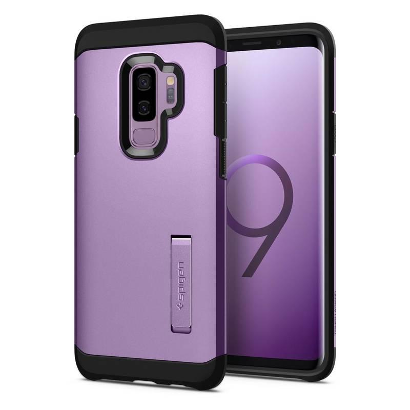 Kryt na mobil Spigen Tough Armor pro Samsung Galaxy S9 Plus fialový