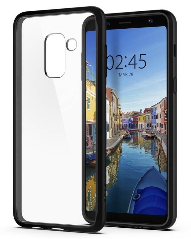 Kryt na mobil Spigen Ultra Hybrid pro Samsung Galaxy A8 černý