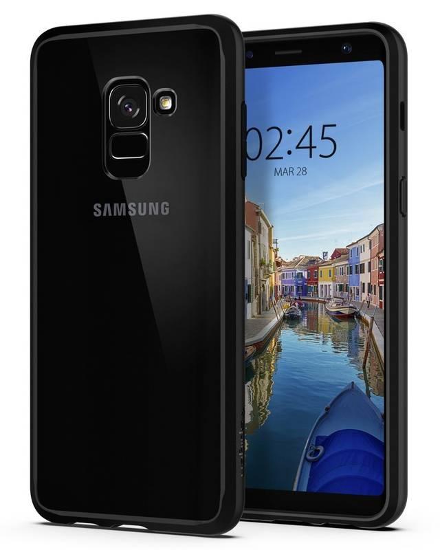Kryt na mobil Spigen Ultra Hybrid pro Samsung Galaxy A8 černý