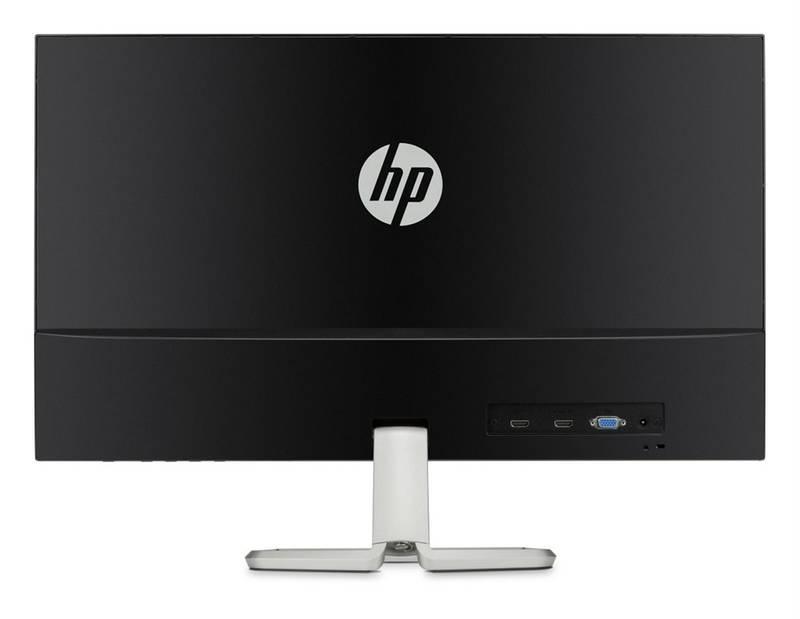 Monitor HP 27f černý stříbrný, Monitor, HP, 27f, černý, stříbrný