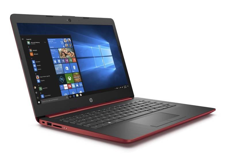 Notebook HP 14-dg0003nc červený
