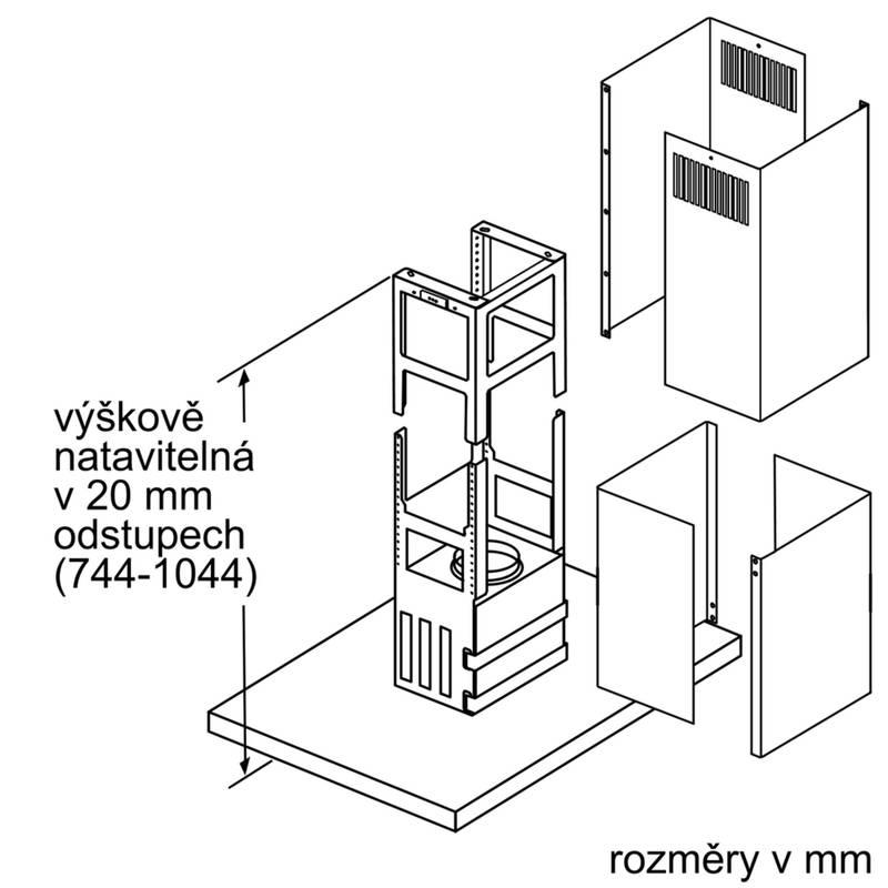 Odsavač par Bosch DIB98JQ50 nerez