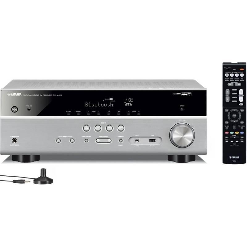 AV Receiver Yamaha RX-V485 stříbrný