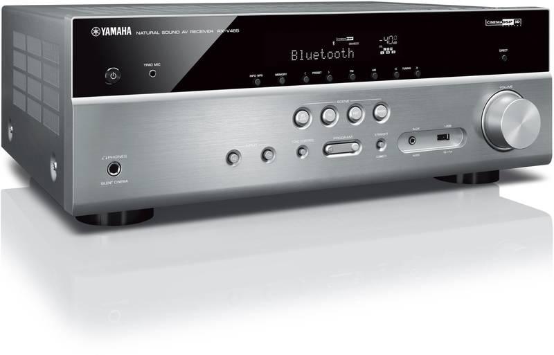 AV Receiver Yamaha RX-V485 stříbrný