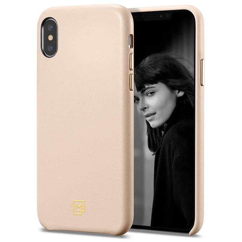 Kryt na mobil Spigen La Manon Calin pro Apple iPhone Xs X růžový