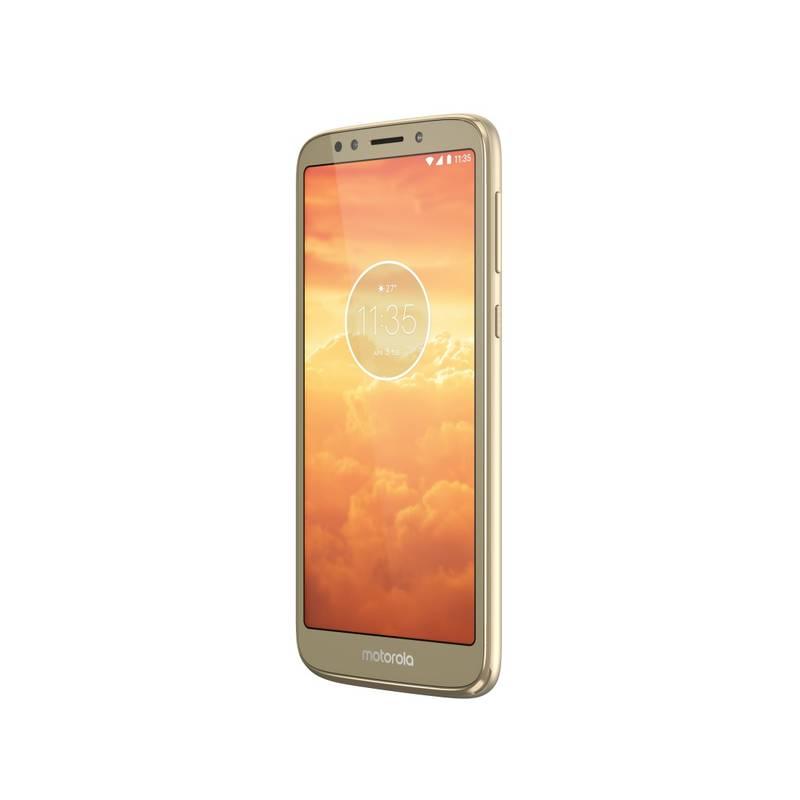 Mobilní telefon Motorola E5 Play Dual SIM zlatý, Mobilní, telefon, Motorola, E5, Play, Dual, SIM, zlatý
